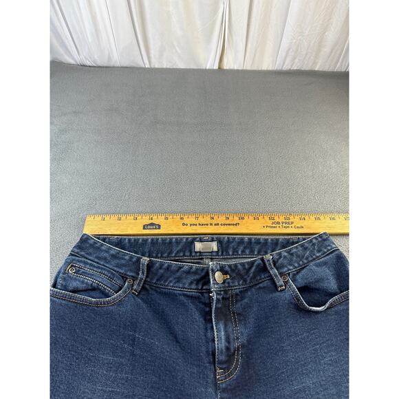 J. Jill JEAN LOT of 2 Women's Size 6‎ Blue Dark Wash Denim Slim Leg & Skinny - Picture 3 of 11